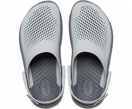 CROCS Сабо ЛайтРайд Клог Грей/Слэйт Грей 206708-0DT